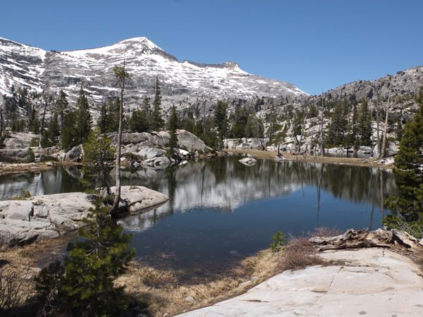 Desolation Wilderness: Horsetail Falls and Ropi Lake