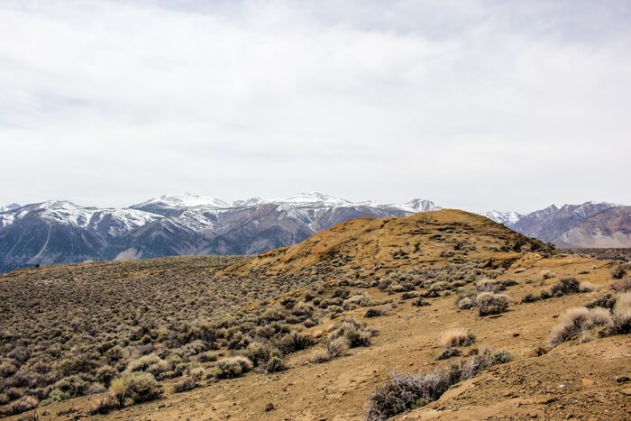 Hiking the Black Point Fissures at Mono Lake