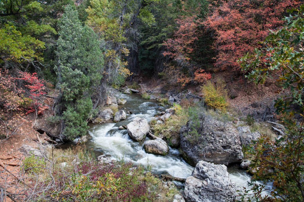 Diamond Fork Canyon Fifth Water Hot Springs