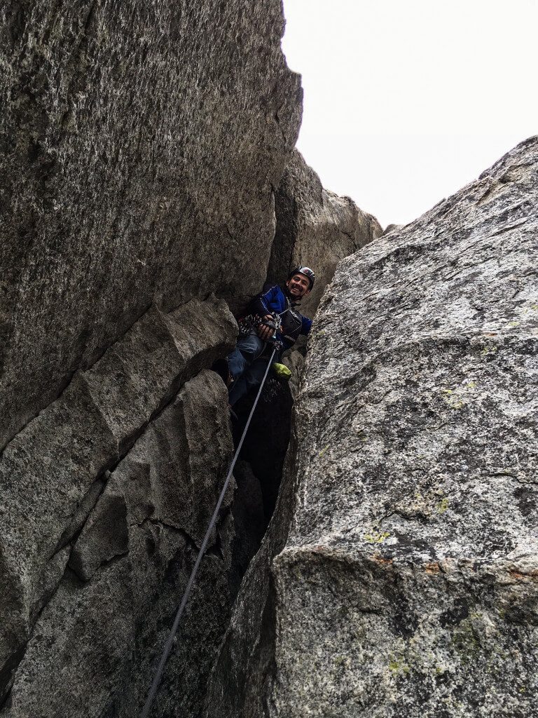 Climbing Corrugation Corner