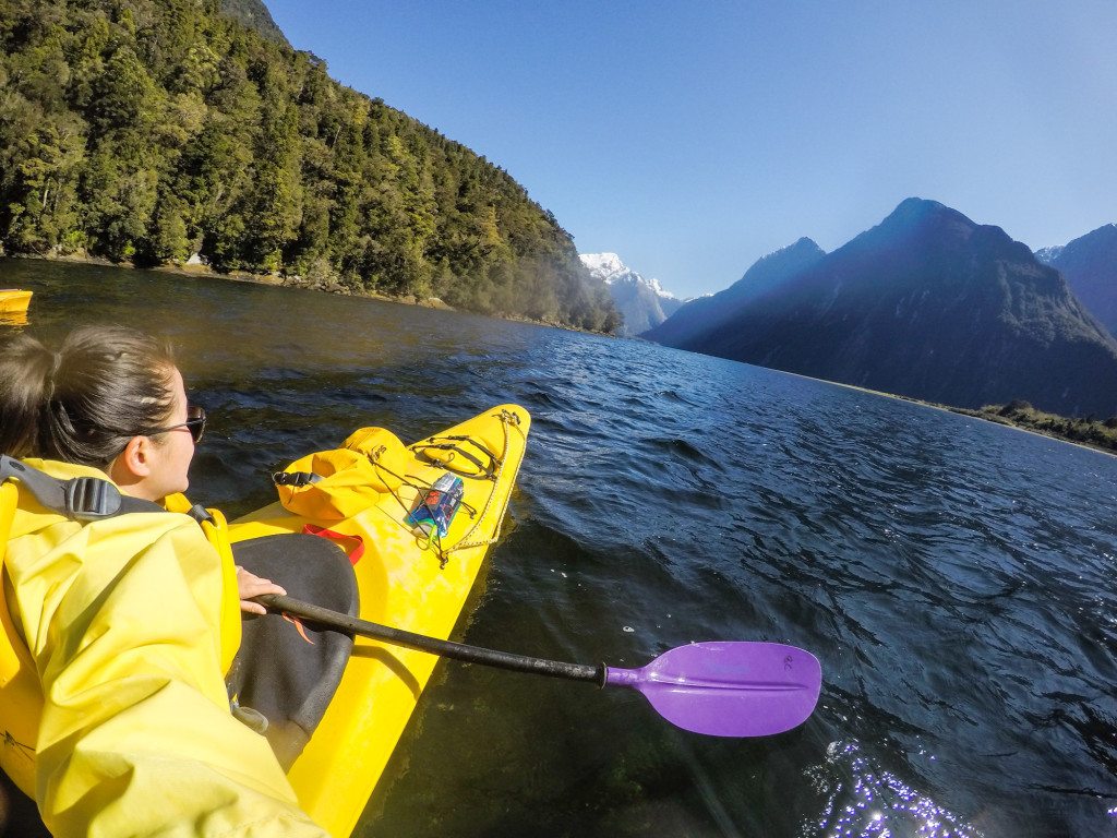 Kayaking Milford Sound Rosco's Milford Kayaks