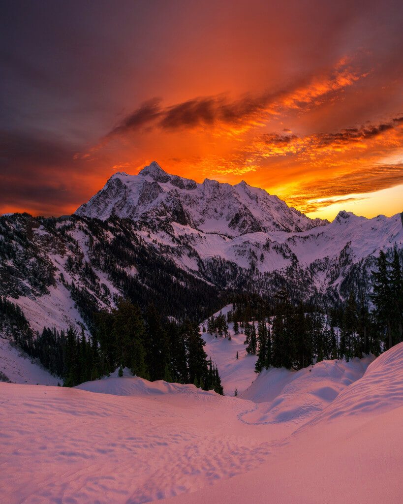 Snowshoe to Huntoon Point