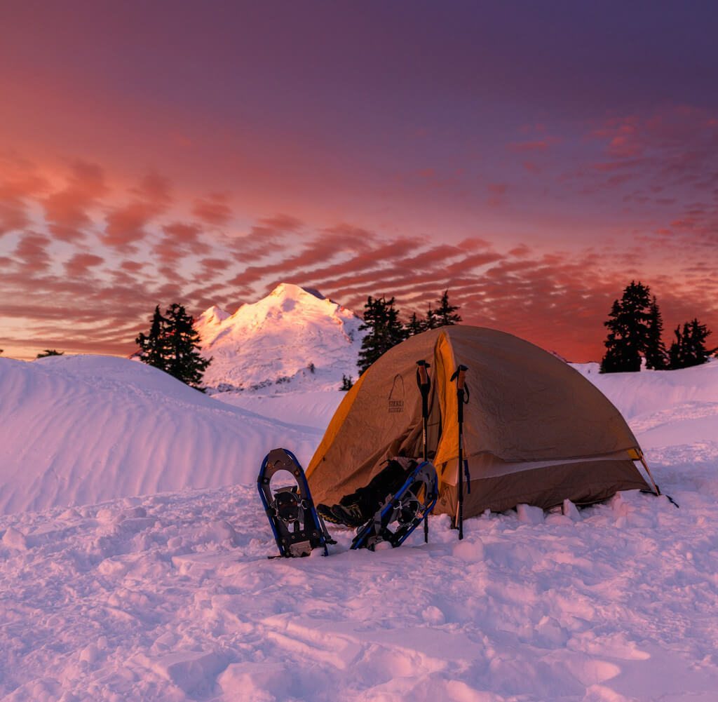 Snowshoe to Huntoon Point