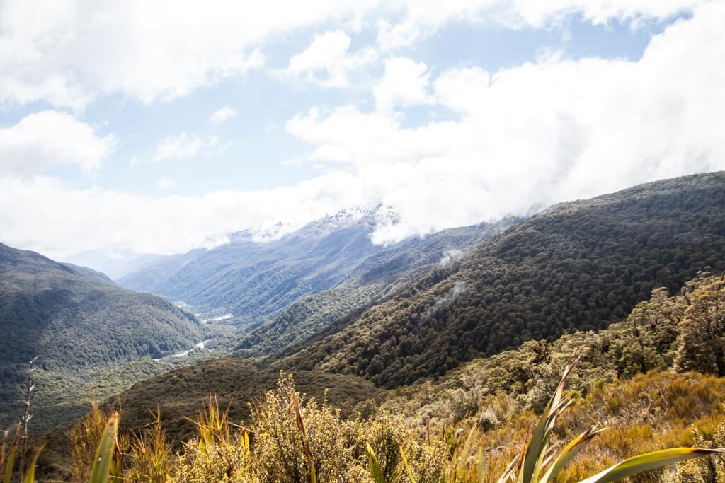 Day 3 Routeburn Track Lake Mackenzie to Divide Shelter