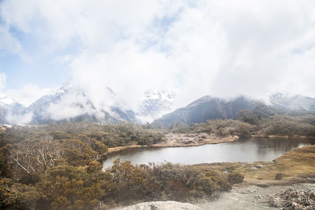 Day 3 Routeburn Track Lake Mackenzie to Divide Shelter