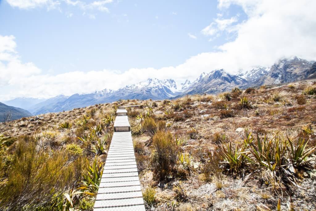 Day 3 Routeburn Track Lake Mackenzie to Divide Shelter