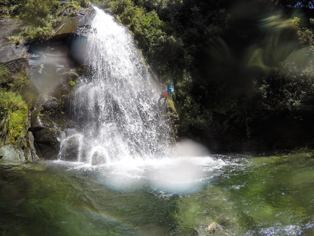 Canyoning Niger Stream Deep Canyon Wanaka