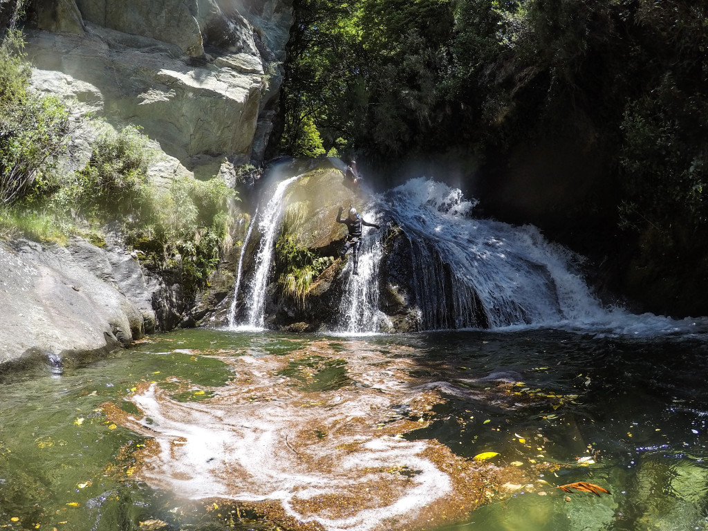 Canyoning Niger Stream Deep Canyon Wanaka