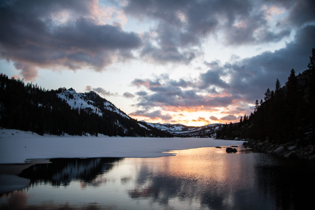 Hiking Lower Echo Lake May 2016