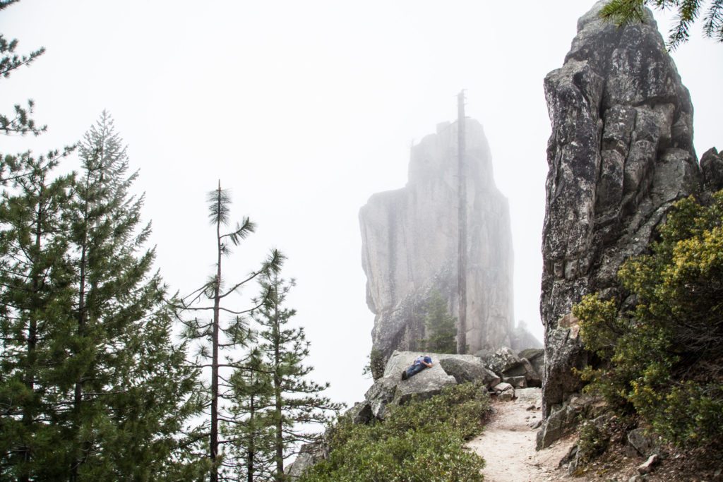 Hiking Castle Crags State Park