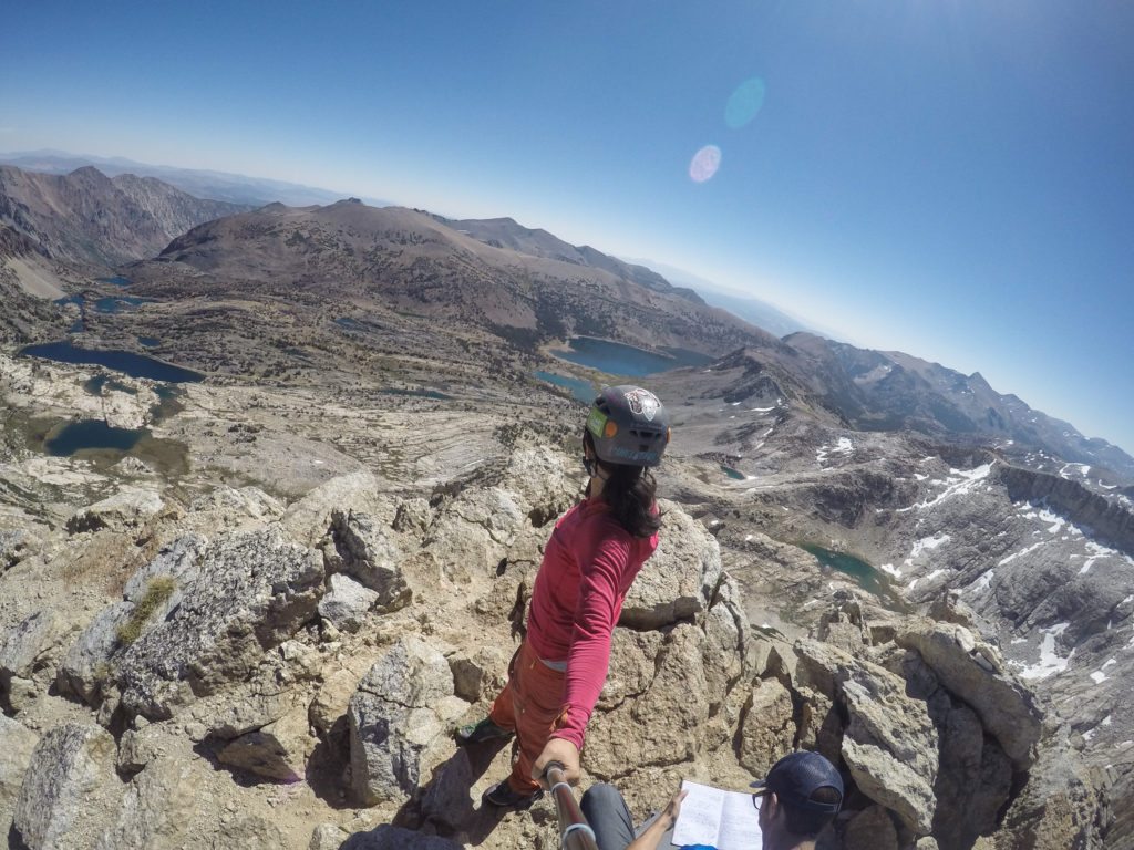 Soloing North Peak and Mt. Conness