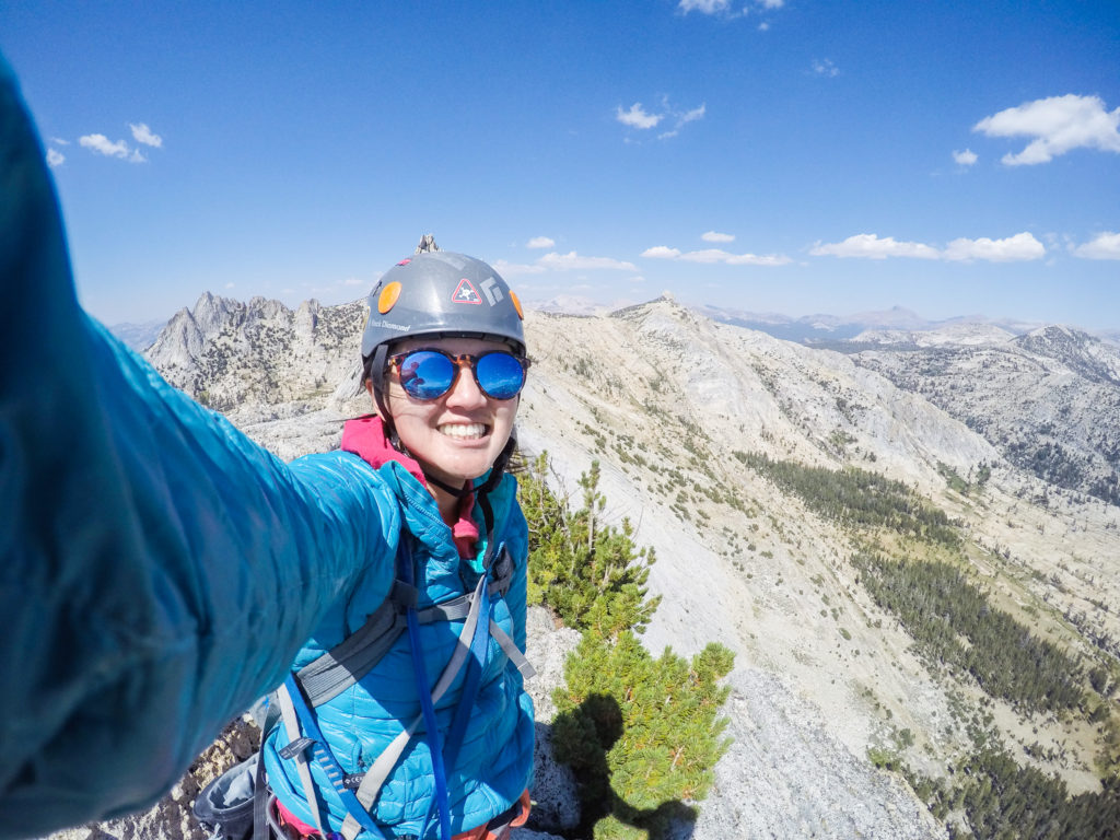 Climbing Matthes Crest