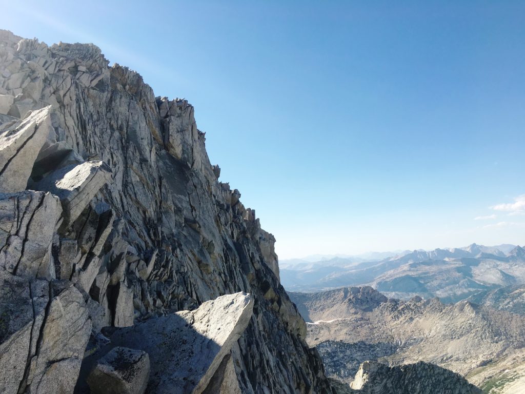 Soloing North Peak and Mt. Conness