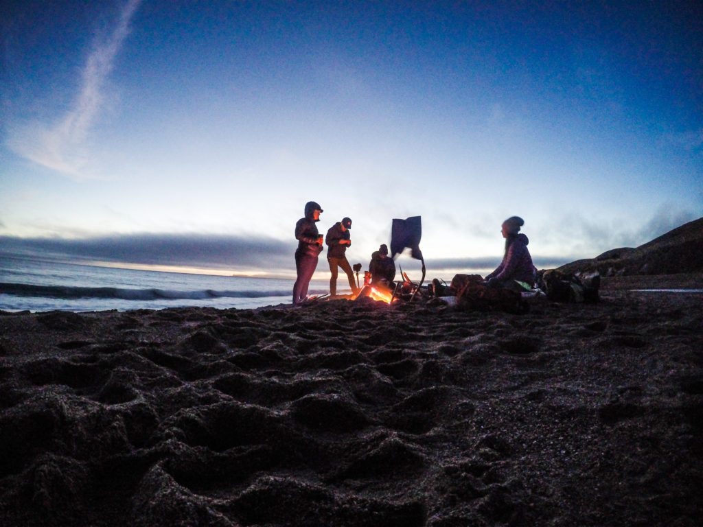 Backpacking Point Reyes Coast Camp