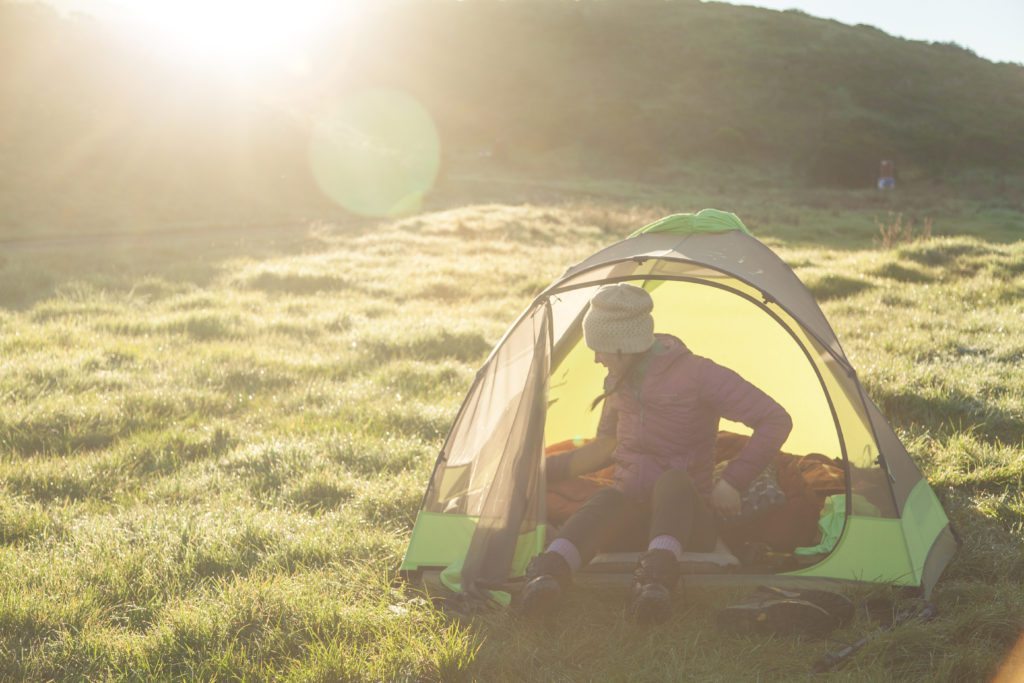 Backpacking Point Reyes Coast Camp