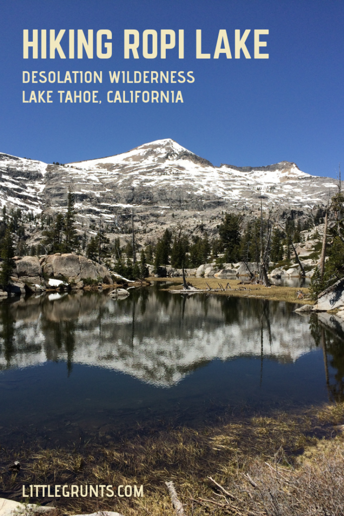 Hiking Ropi Lake and Horsetail Falls, Desolation Wilderness