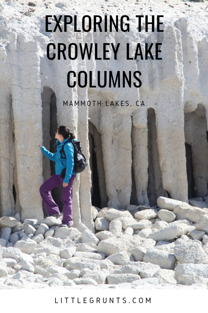 Explore the Crowley Lake Columns in the Eastern Sierra near Mammoth Lakes, CA