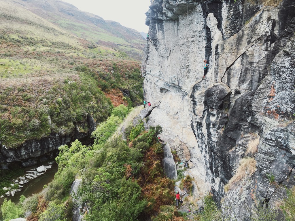 Climbing New Zealand Climbing Partners New Zealand Wanaka Riverside Crag