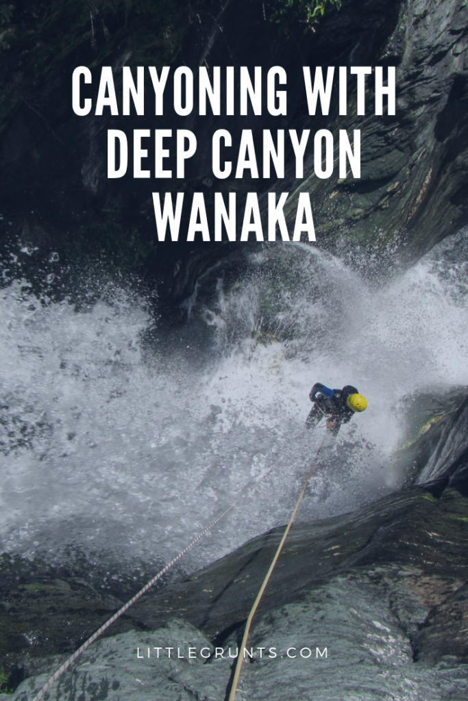 Canyoning with Deep Canyon Wanaka