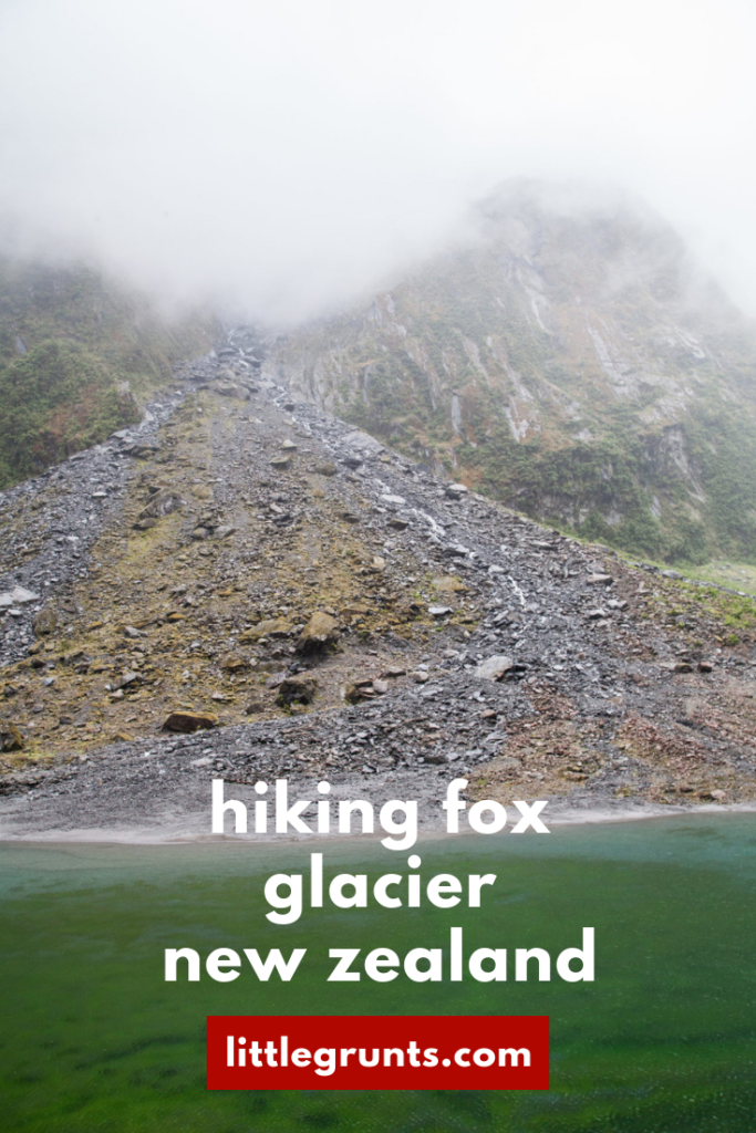 Hiking Fox Glacier New Zealand