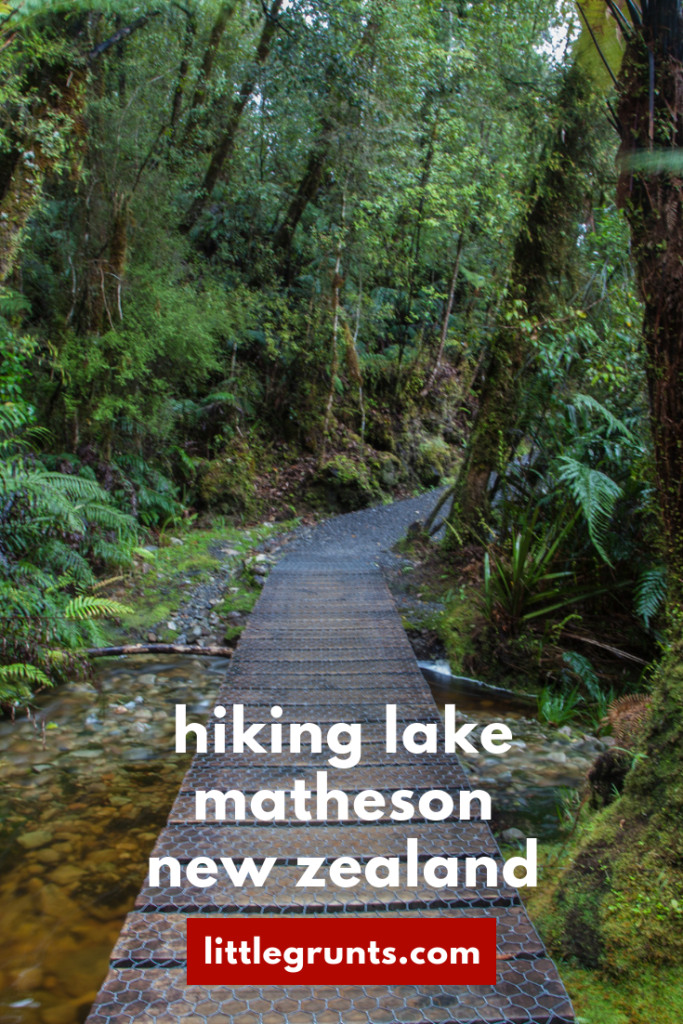 Hiking Lake Matheson, New Zealand