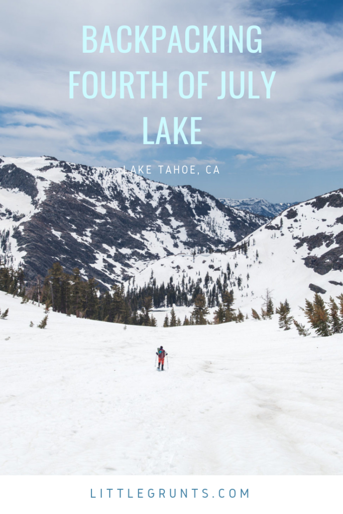 Backpacking Fourth of July Lake, Mokelumne Wilderness, June 2017