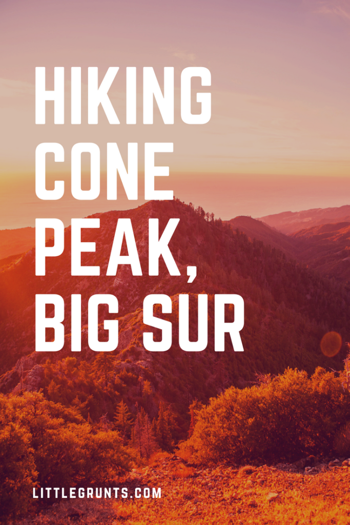 Hiking Cone Peak, Big Sur