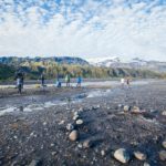 Hiking the Fimmvörðuháls