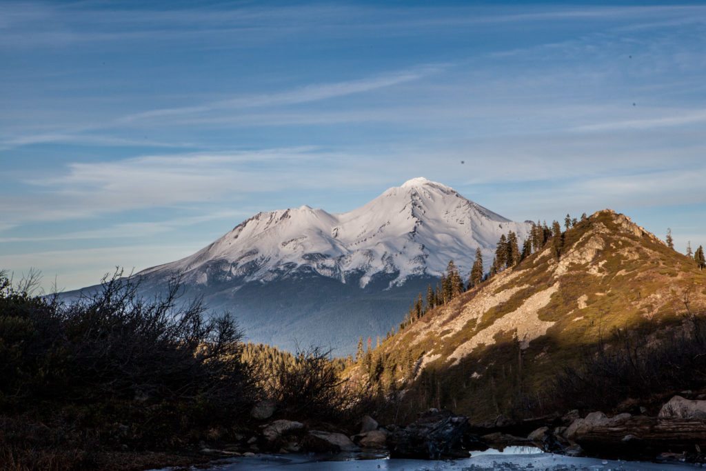 Hiking Heart Lake, Mount Shasta