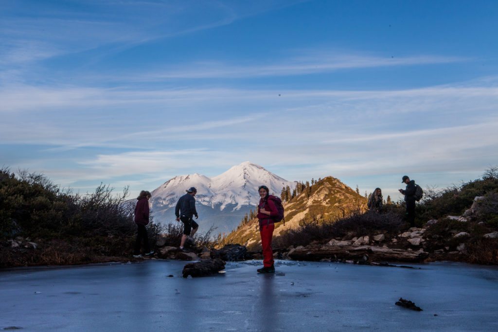 Hiking Heart Lake, Mount Shasta