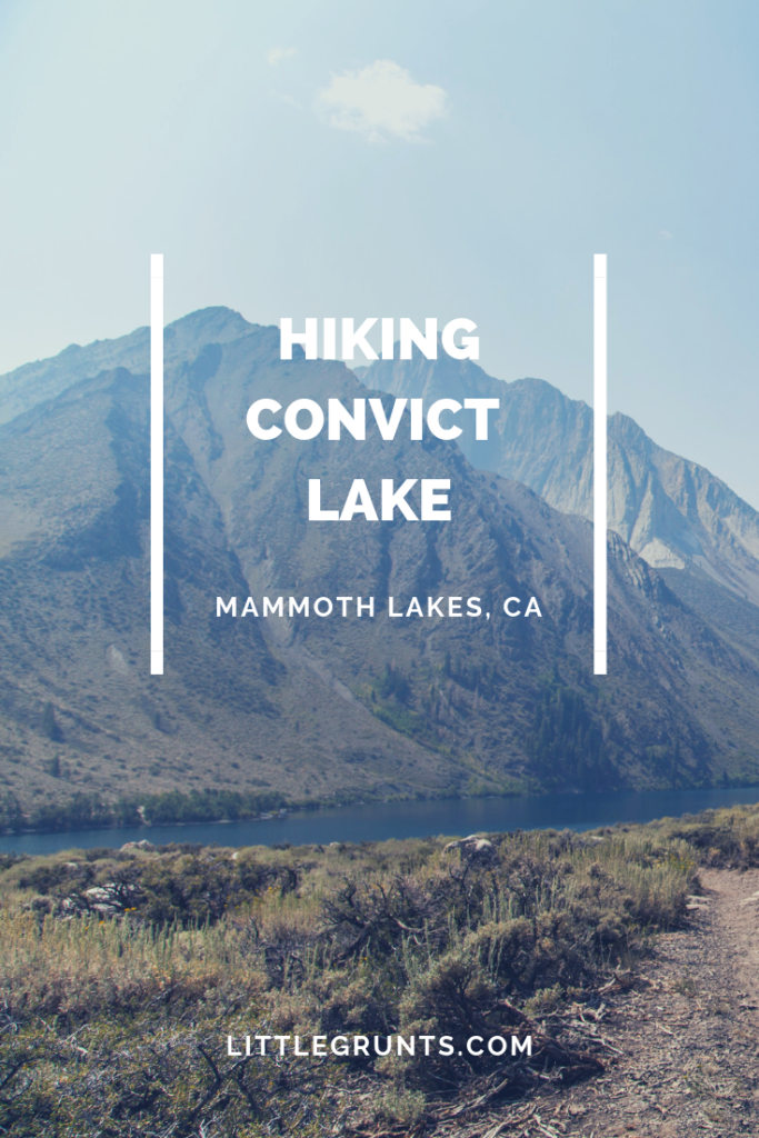 Hiking Convict Lake, Mammoth Lakes, CA