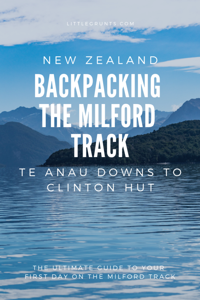 Backpacking the Milford Track from Te Anau Downs to Clinton Hut