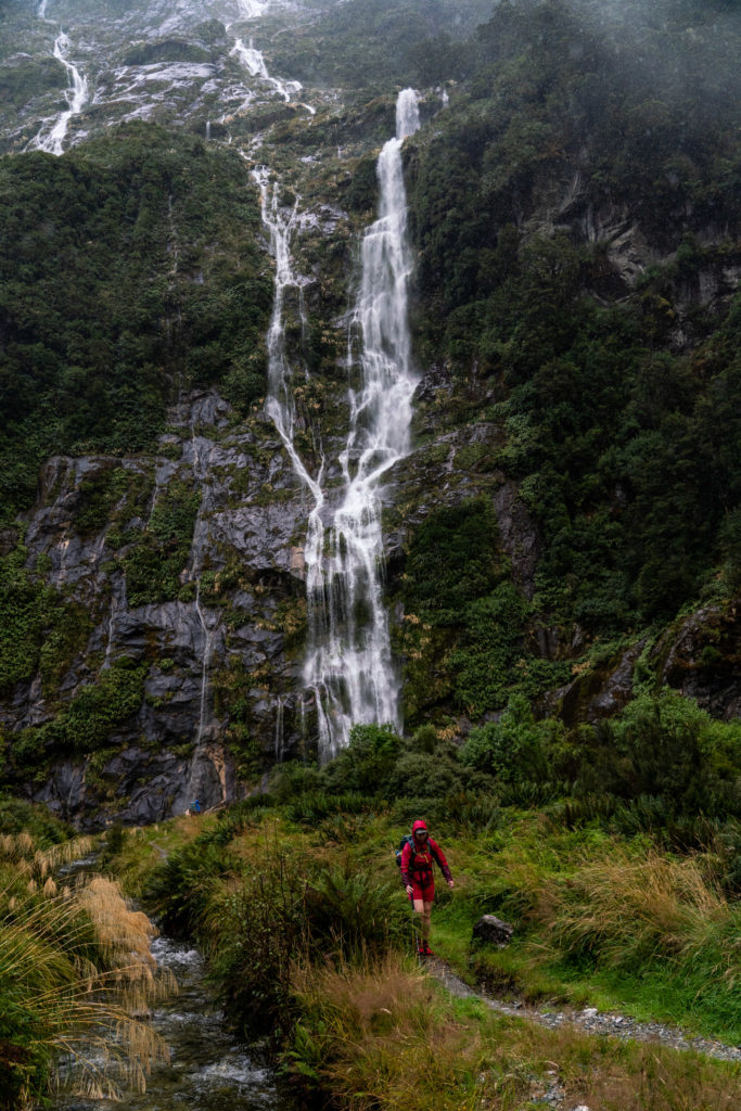 Backpacking Milford Track from Clinton Hut to Mintaro Hut