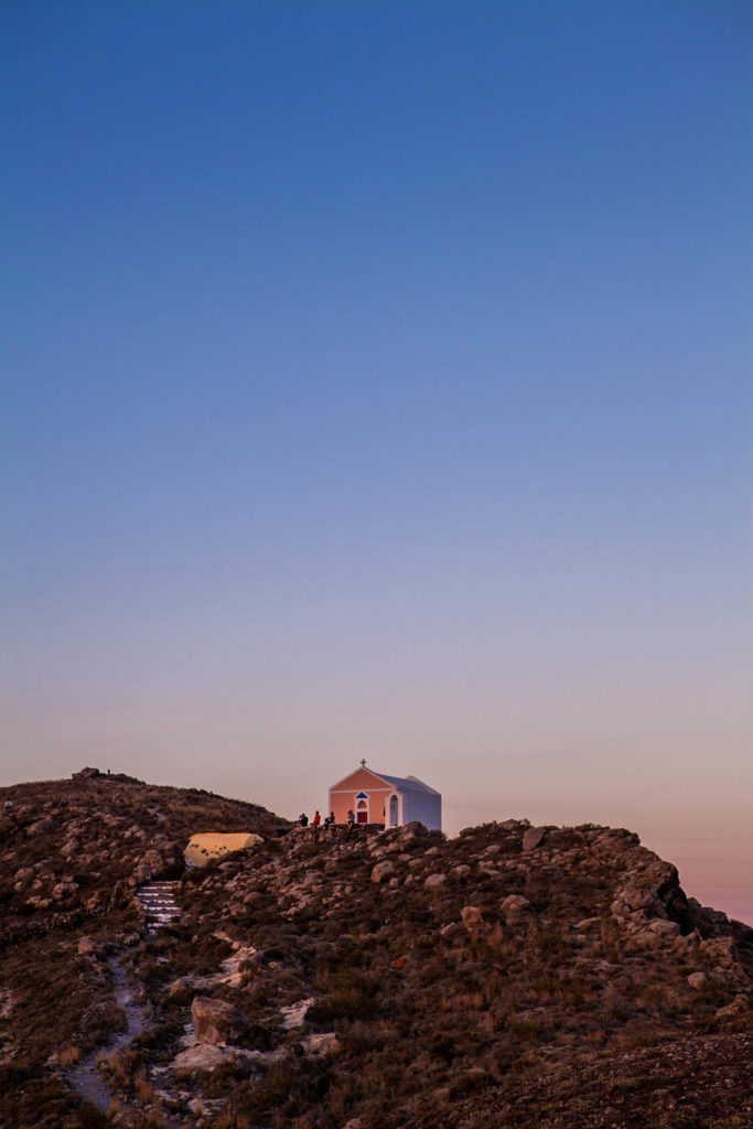 Exploring Santorini on REI's Greek Islands trip