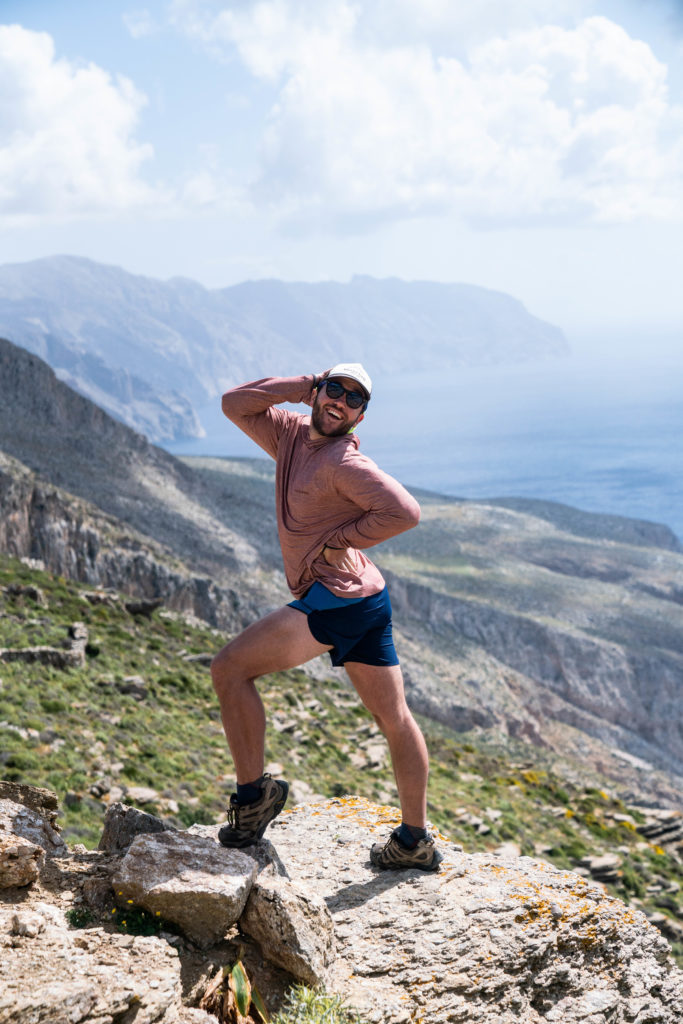 Hiking to the Monastery of Hozoviotissa with REI's Greek Islands adventure