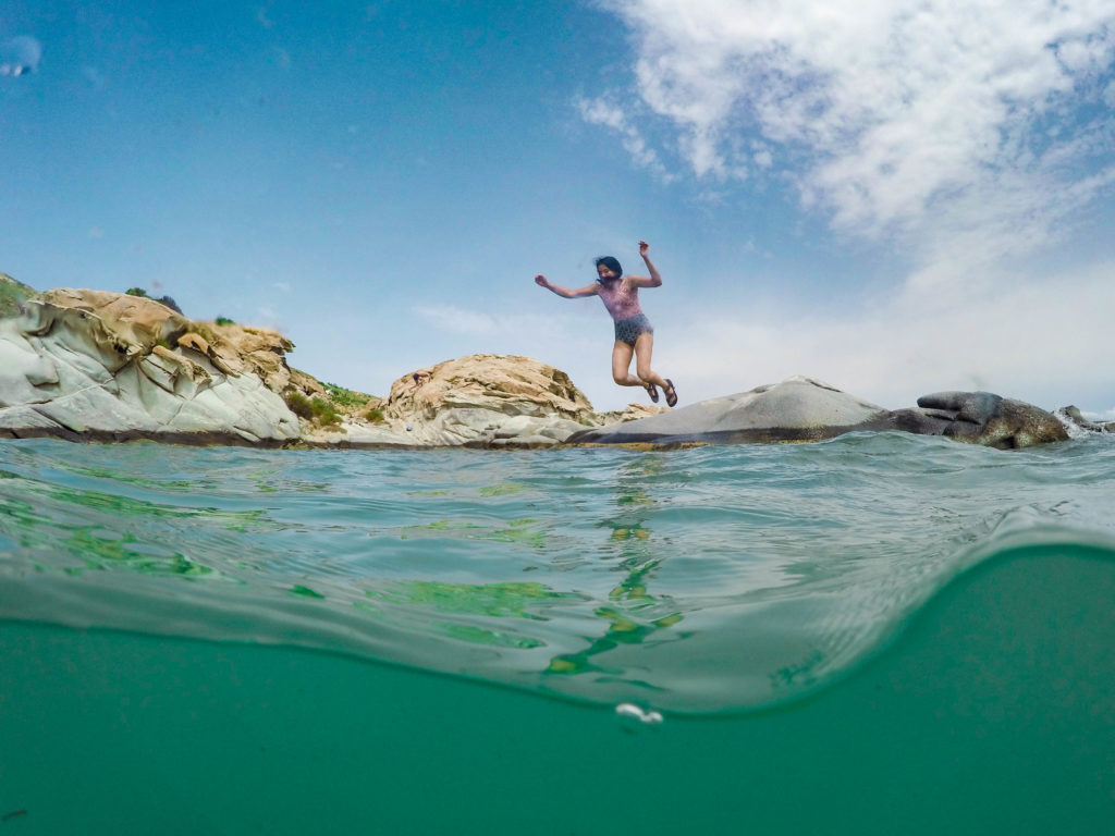 Swimming the Greek Islands with REI