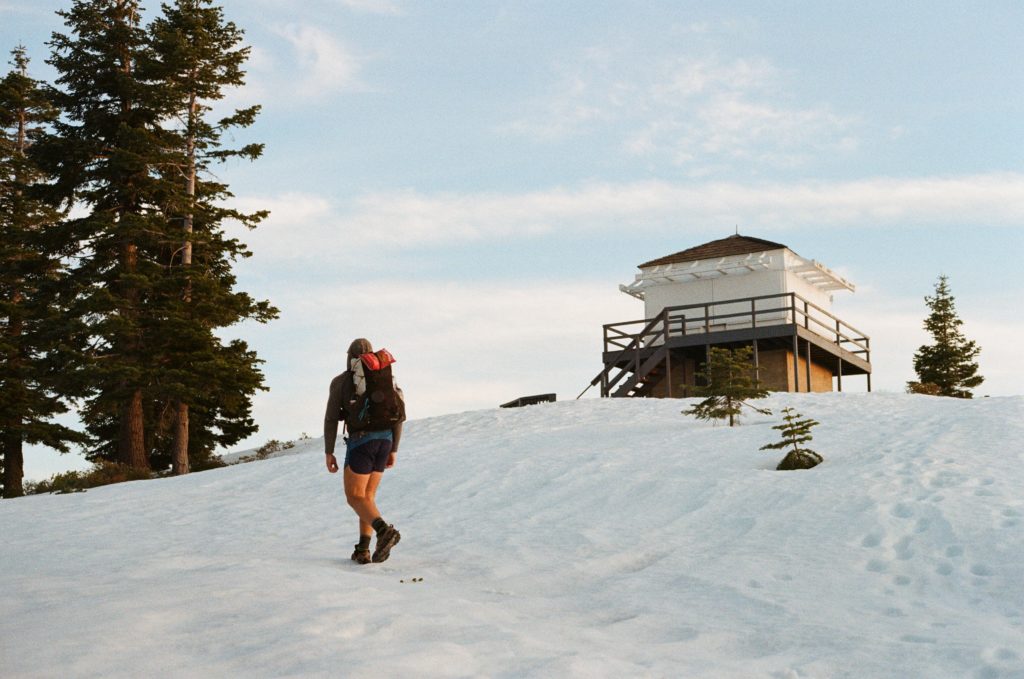 Hiking to Robbs Mountain Hut