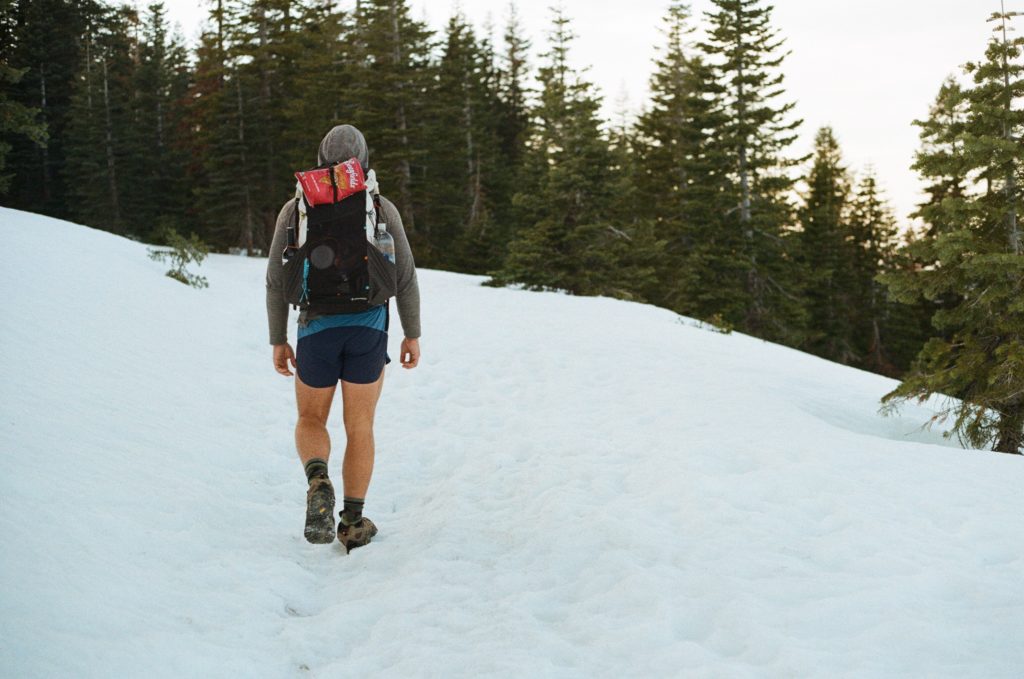 Hiking to Robbs Mountain Hut