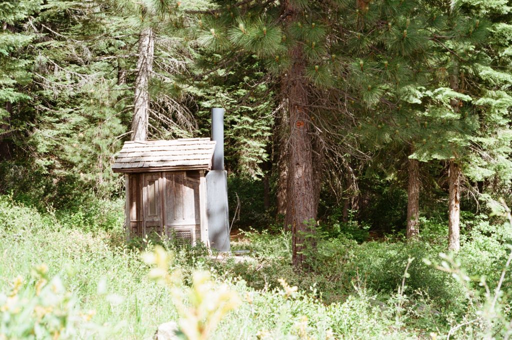 Girard Ridge Fire Lookout Bathroom