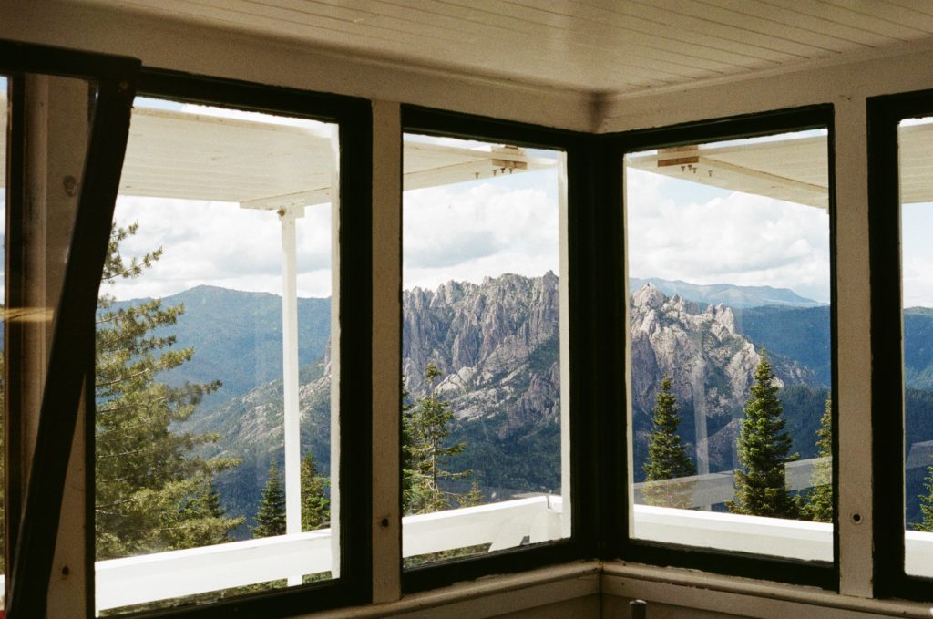 Staying at the Girard Ridge Fire Lookout