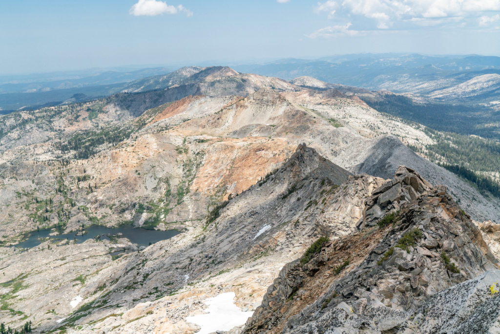 Pyramid Peak to Price Traverse, getting to Mosquito Pass