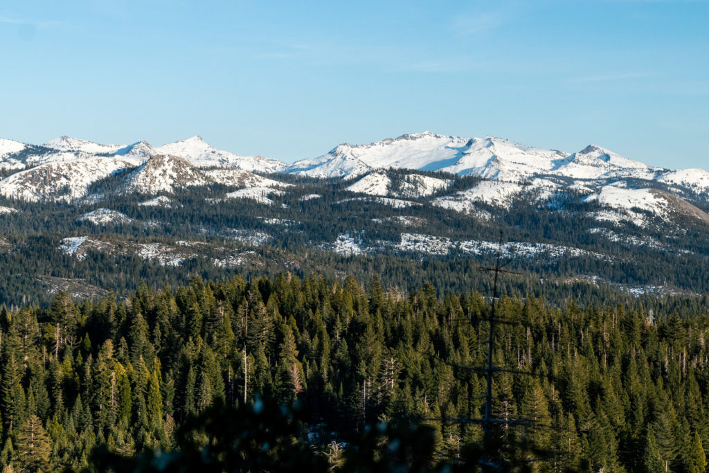 Crystal Range from Robbs Mountain Hut