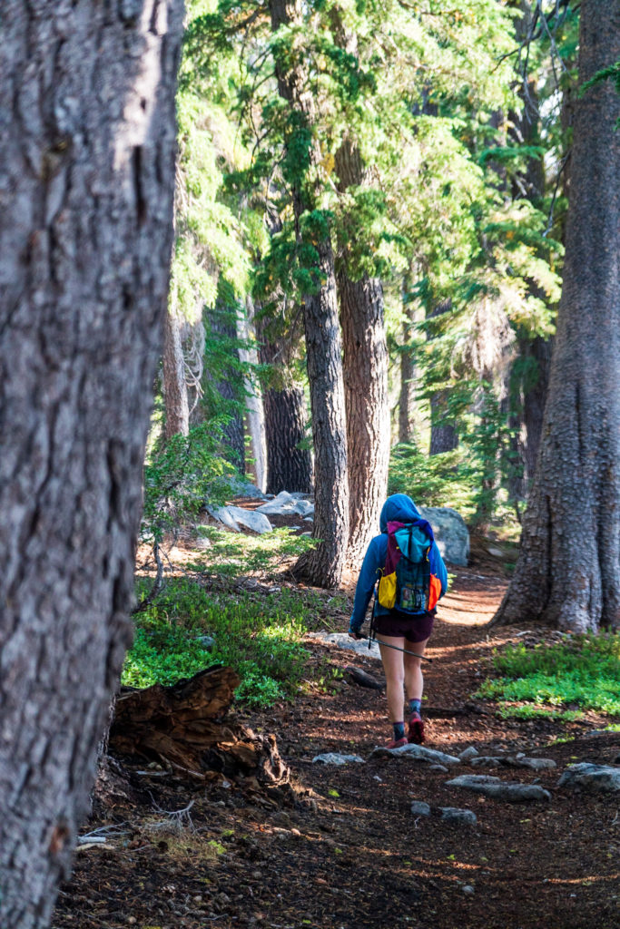 Pyramid Peak to Price Traverse, meandering around Lake of the Woods