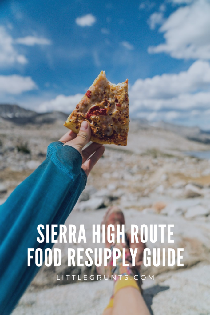 Sierra High Route Resupply Food Guide
