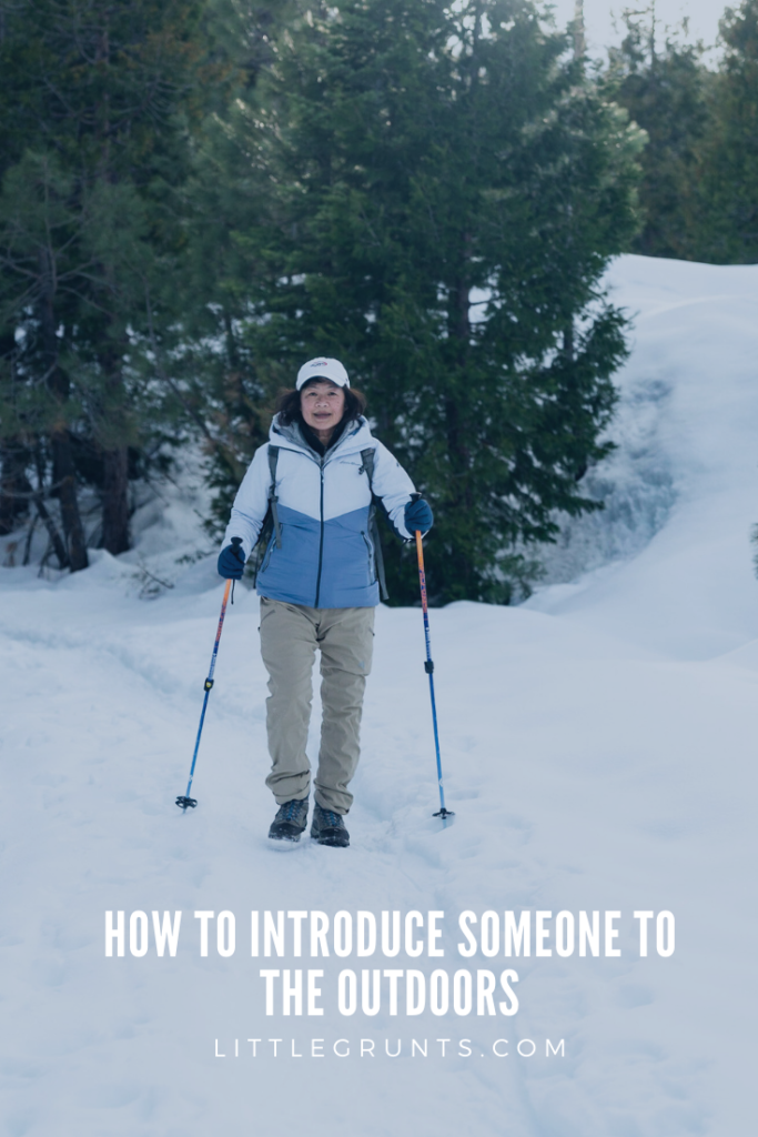 How to introduce someone to the outdoors